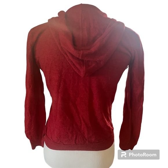 Kualocho Sweater Cardigan with full zip and hood - Picture 2 of 5